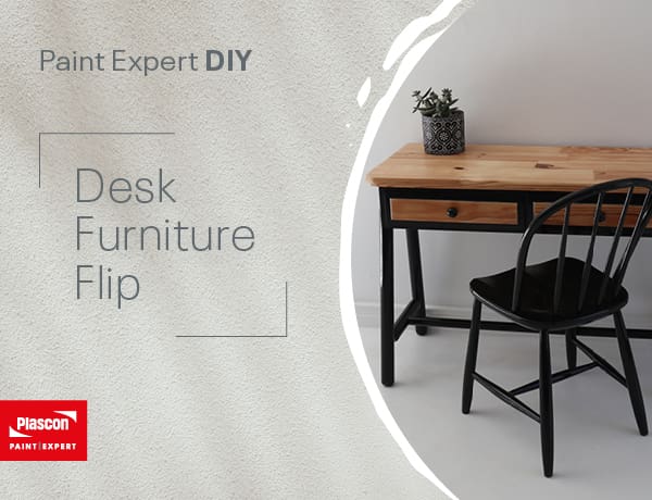 DIY desk and chair transformation