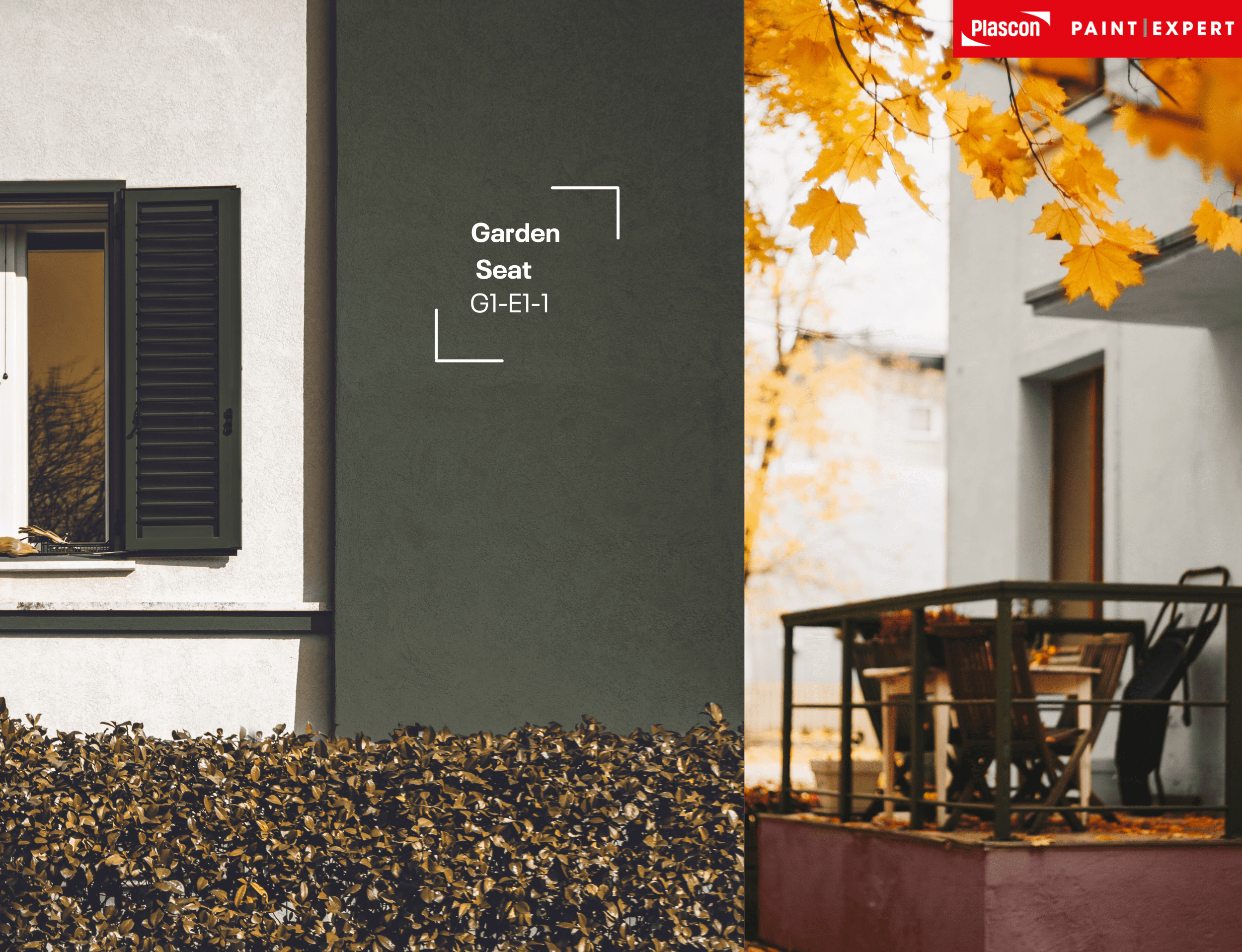 Plascon's Garden Seat Exterior Wall