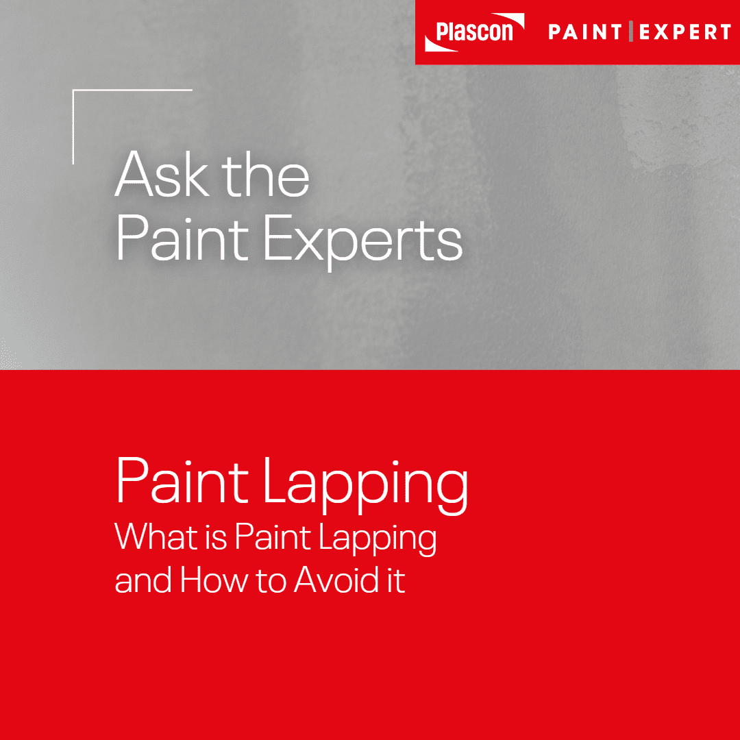 prevent paint lapping