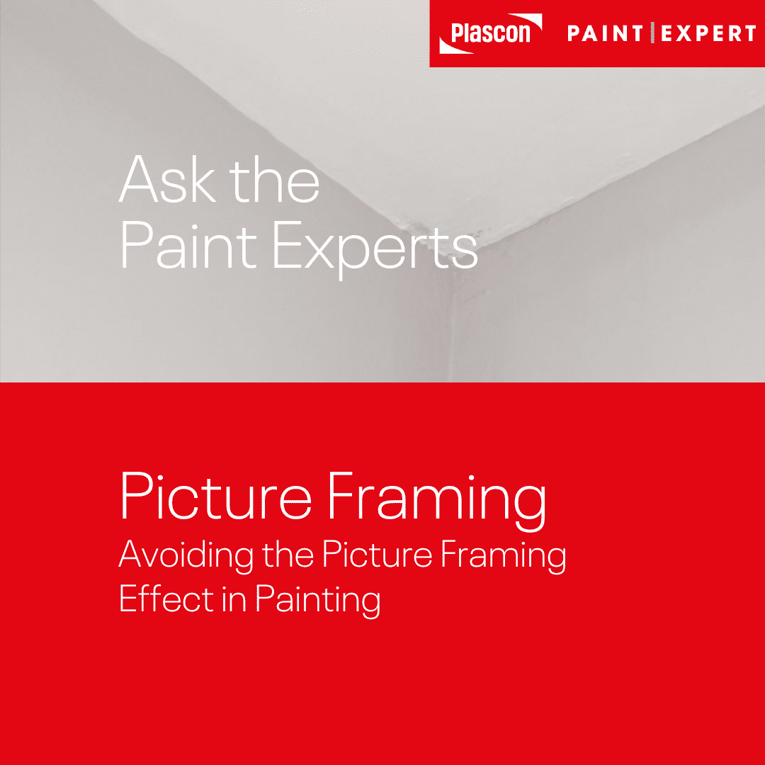 prevenat picture framing in painting