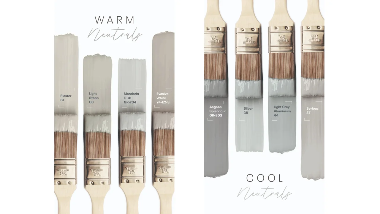 Warm vs Cool Neutrals