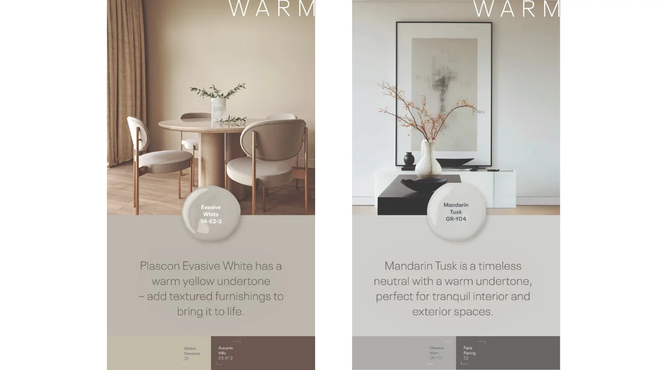 Warm vs Cool Neutrals
