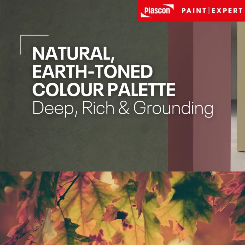 natural earth-toned paint palette