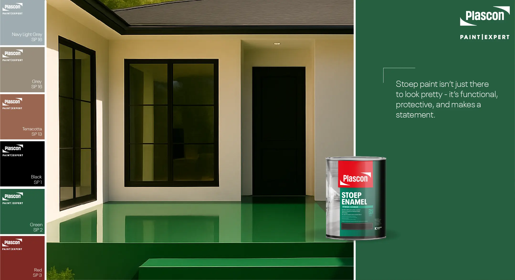 Green Stoep Paint