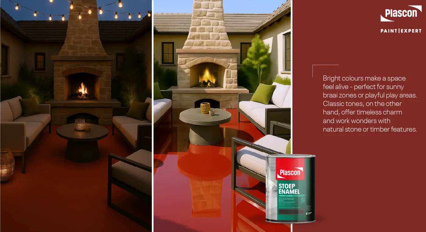 Stoep Paint For Braai Area