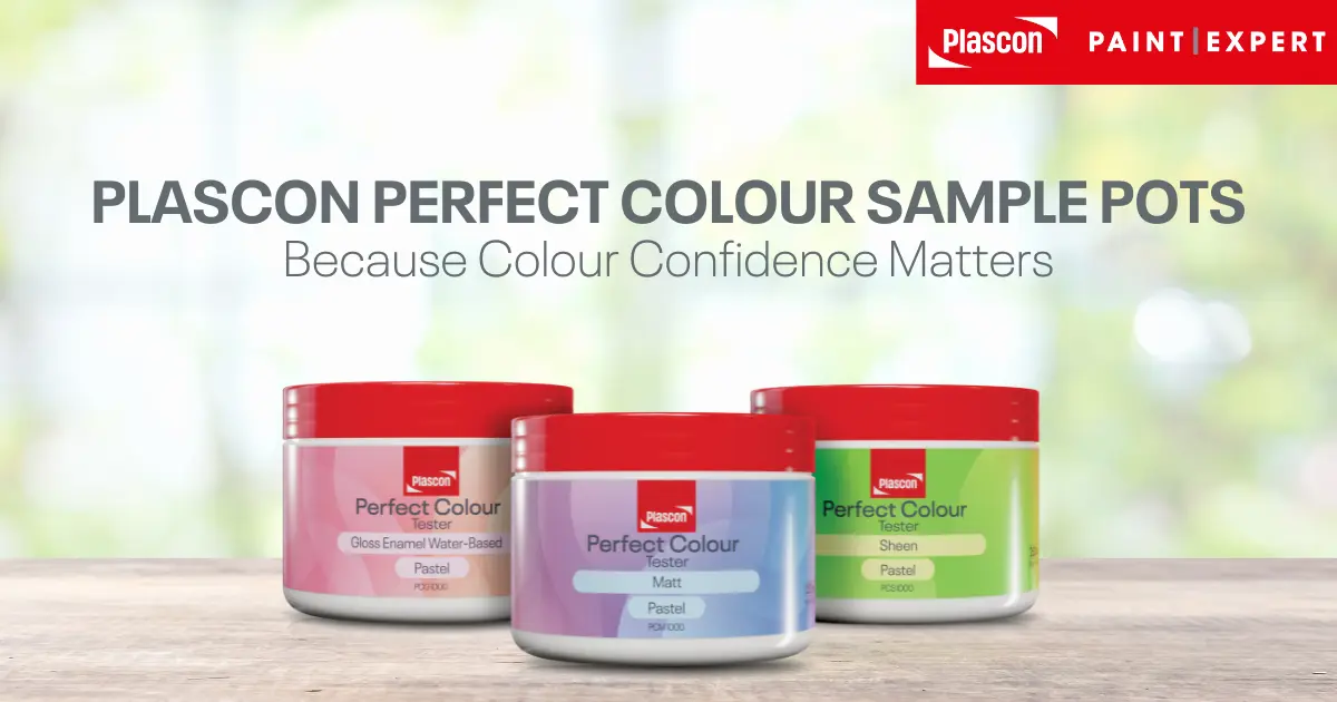 Introducing Plascon Perfect Colour Sample Pots - Because Colour Confidence Matters