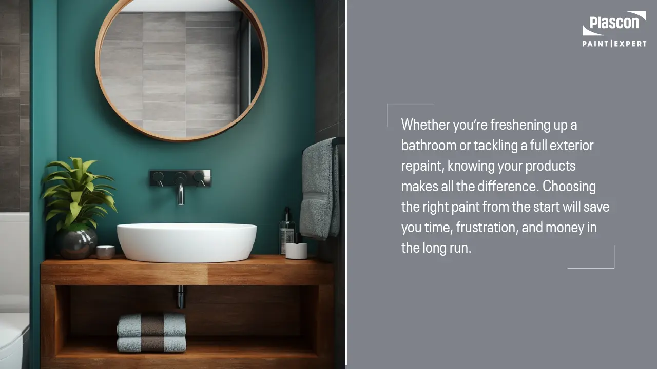 Choosing the right paint