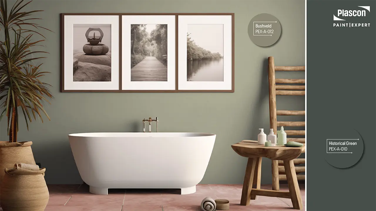 Nature-Inspired Bathroom