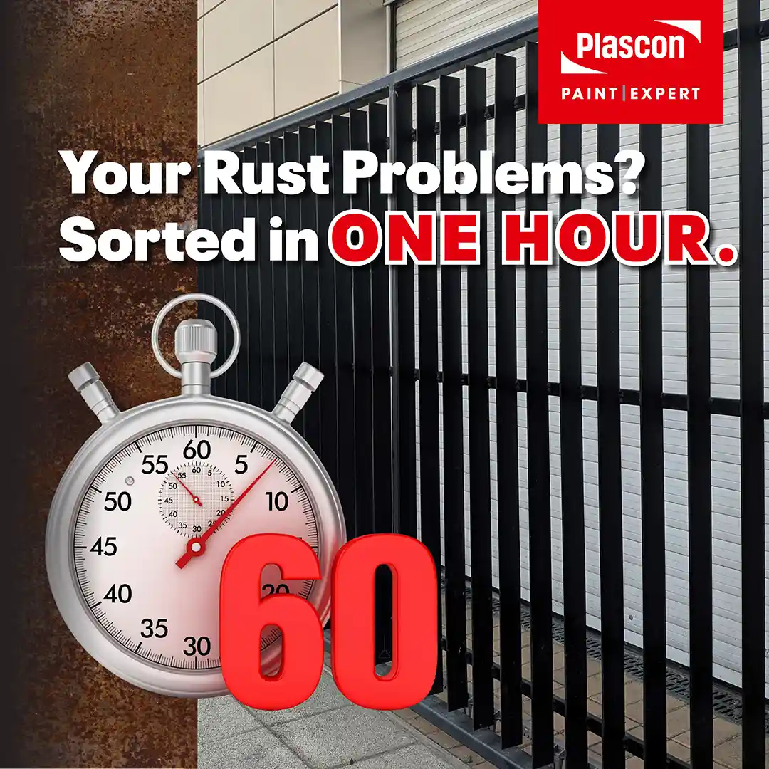 1-hour touch dry time