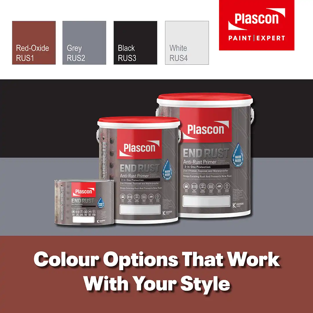 Available in Popular Metal Colours