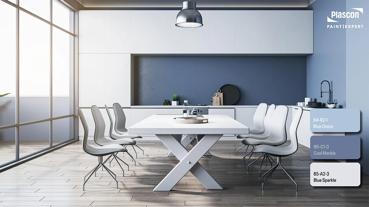 Blue Grace | Cool Marble | Blue Sparkle