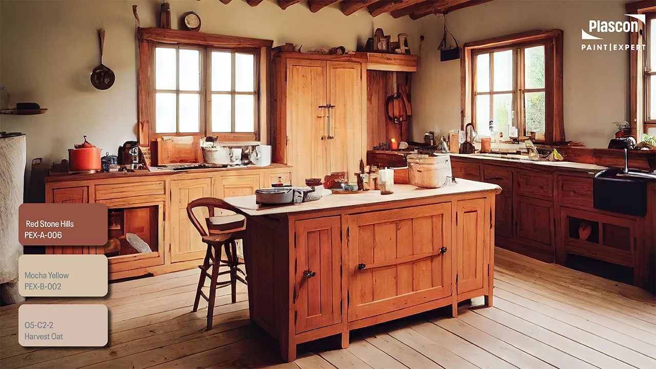 Red Stone Hills | Mocha Yellow | Harvest Oat