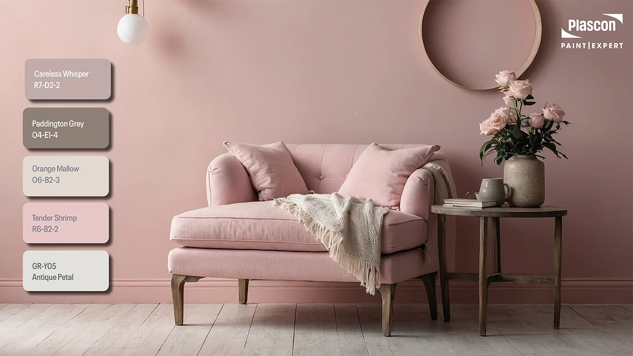 Careless Whisper | Paddington Grey | Orange Mallow | Tender Shrimp | Antique Petal