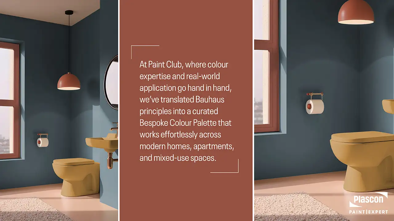 Modern Bauhaus décor - Bathroom