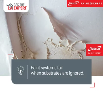 Paint systems fail when substrates are ignored