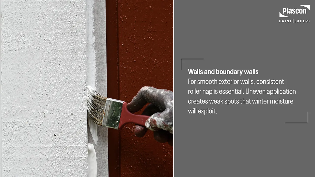 Walls and Boundary Walls