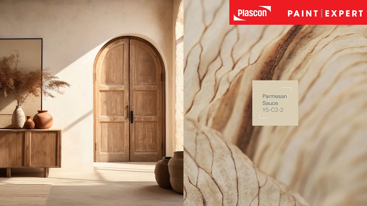 Rustic Entrance Hall - Parmesan Sauce
