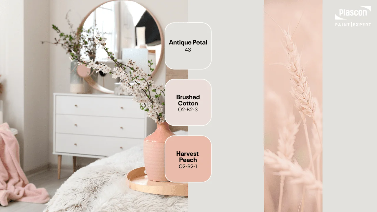 Rustic Kids Bedroom - Antique Petal | Brushed Cotton | Harvest Peach
