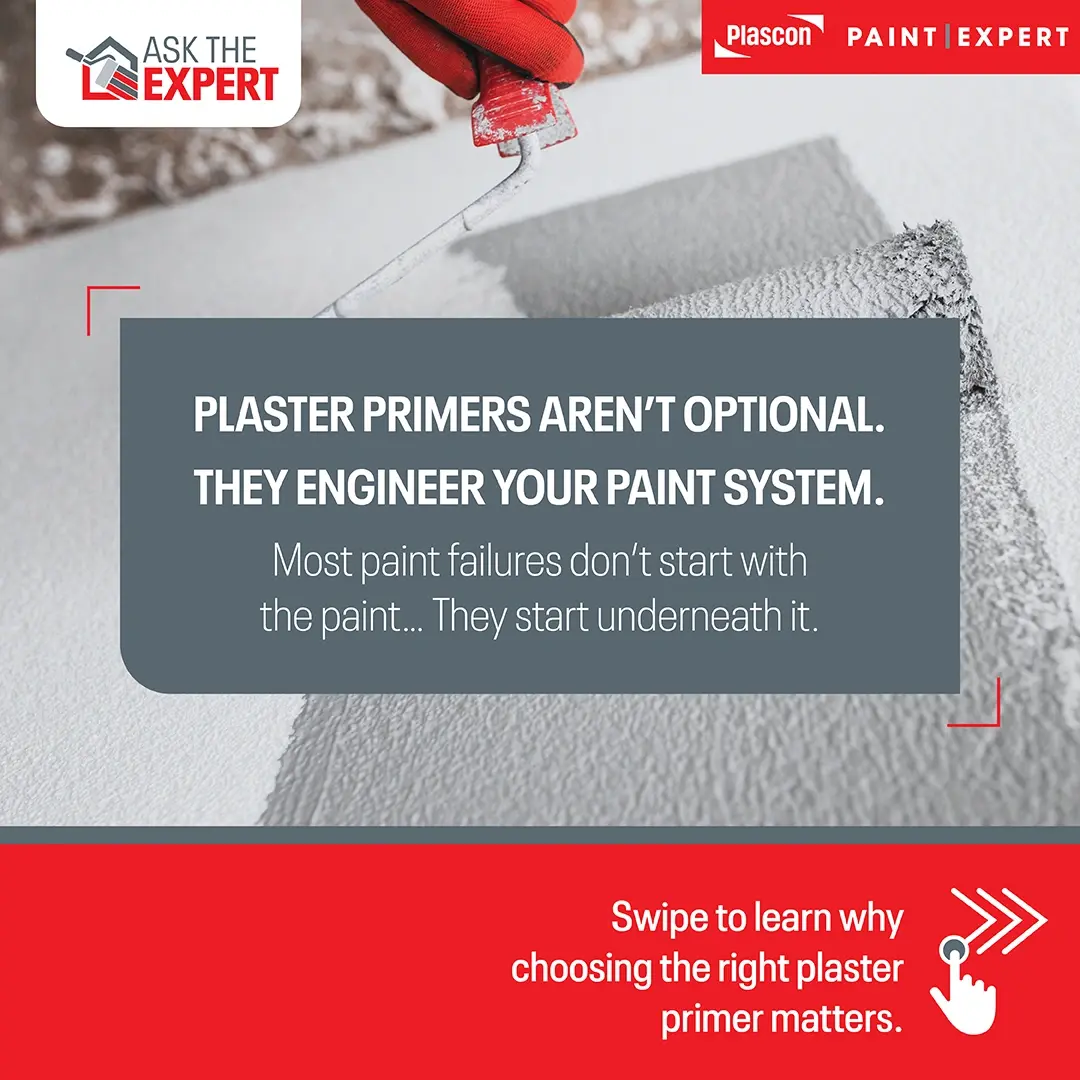 Plaster Primers Aren't Optional