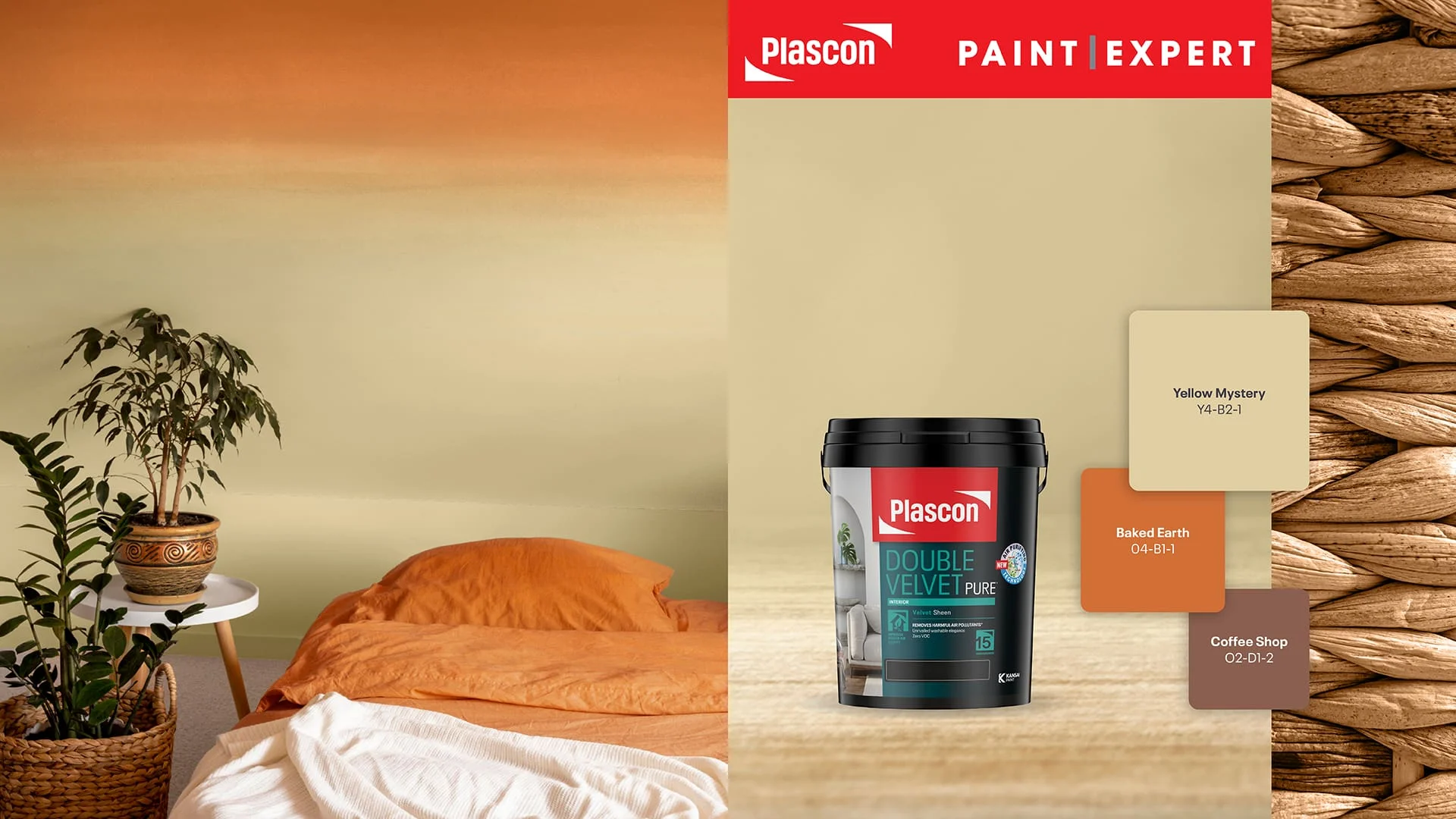 Classic Bedroom - Yellow Mystery | Baked Earth | Coffee Shop