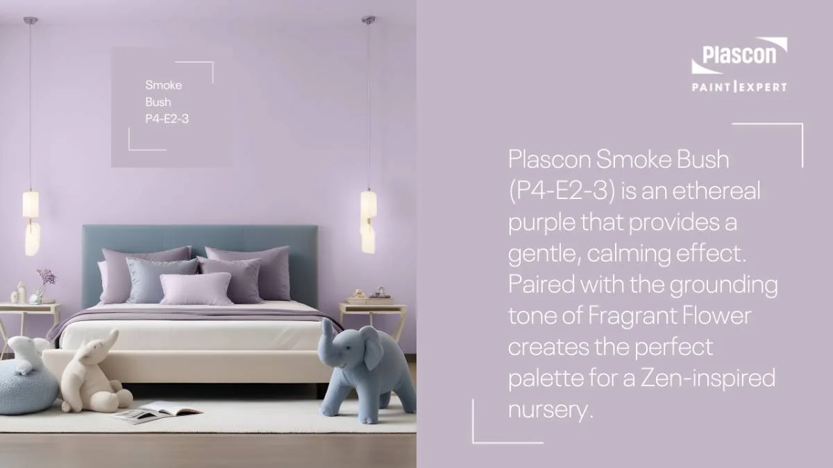 Contemporary Kids Bedroom - Smoke Bush
