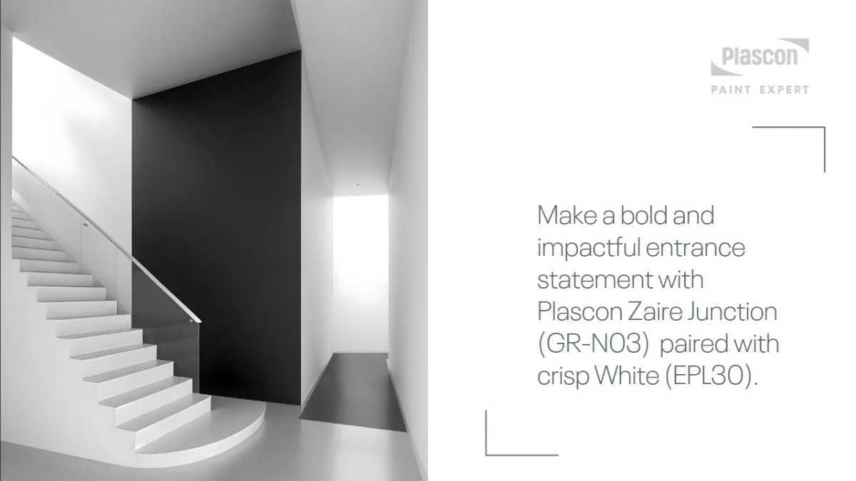 Industrial Entrance Hall - Plascon Zaire Junction | Crisp White
