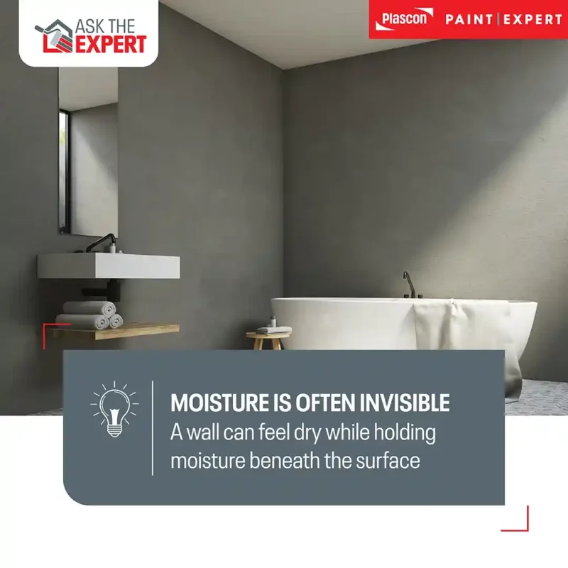 Moisture is Often Invisible