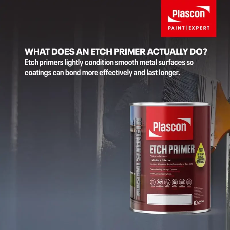 what does an etch primer actually do